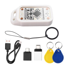 Chameleon V3.0 RFID Chip Emulator Reader+2XUID Keychain NFC Read Writer 125K 13.56Mhz ID IC Card Tag Copyer