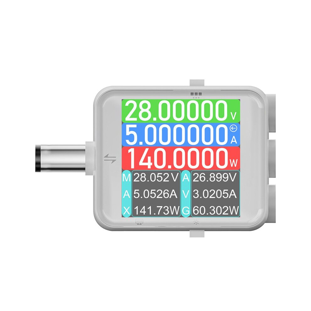 B50 Dc5.5 Tester Digital Display Voltmeter Ammeter Watt Meter Current Voltage Power Monitor 5517 5521 5520 Adapter 4712055388144