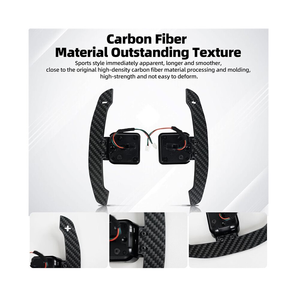 Carbon Fiber Magnetic Paddle Shifter For B8 Series A,Q ,S Series Sq5 Sq7 Sq8 Series Rsq5 Carbon Fiber Paddle Shifter 4712486680930