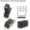 H3Y-4 LED Delay Relay Dual Digital Display Cycle  Controller Delayer Power  Delay Device with Base 24V 7