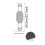 2pcs Silicone Baking Sling Non Stick Reusable Baking Mat and Dough Transfer Tool for Dutch Oven Bread Baking E 4