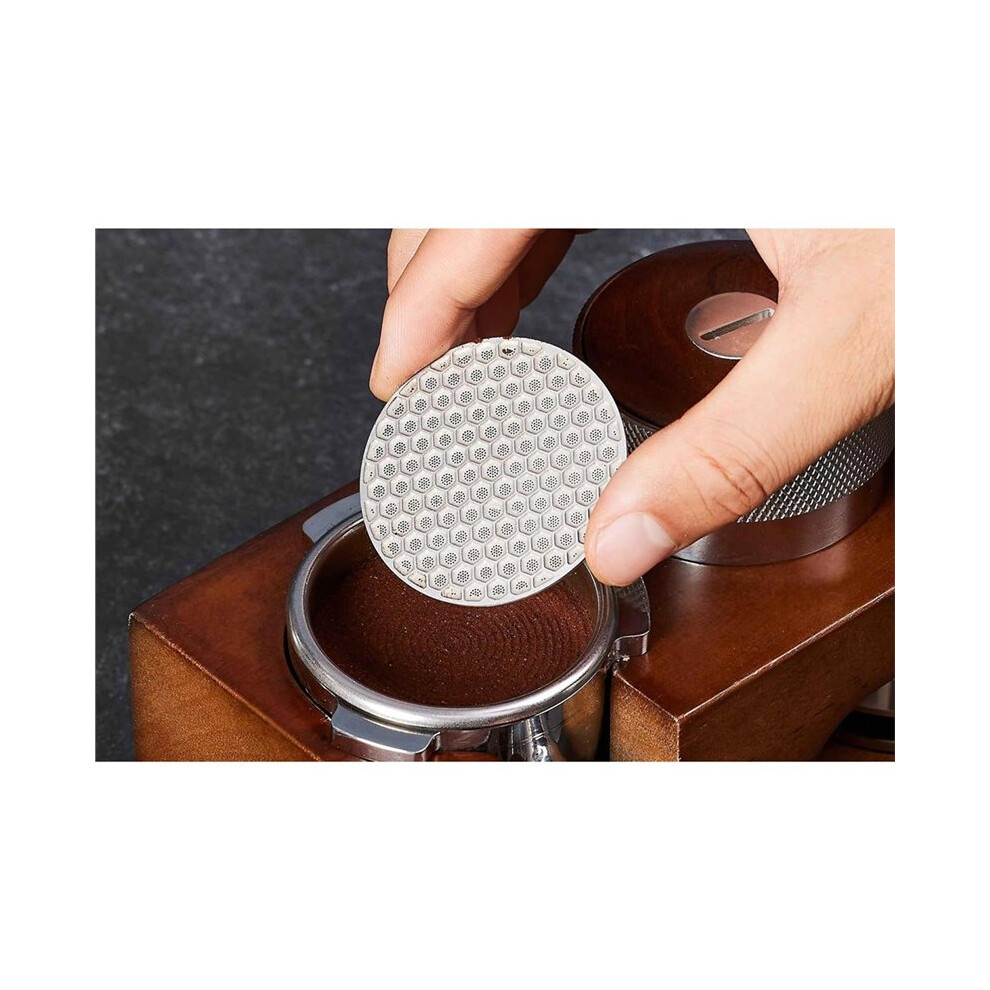 3-Pack 58Mm Puck Screen Stainless Steel Reusable Filter With Magnetic, Accessories For Barista Bottomless Portafilter 6033988302235