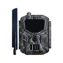 4G LTE Hunting Camera with APP Control 4K Live Video Stream Cloud Service SMTP 7800mAh Battery 60MP IP66 Waterproof