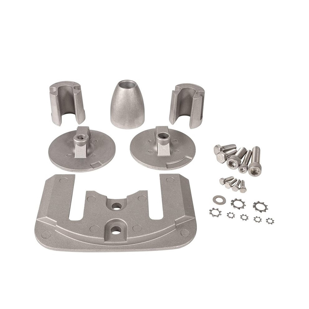 Complete Aluminum Anode Kit Compatible For Bravo 3 Iii 2004+ Drives Sterndrives Replace For Cmbravo3kita 4711489536688