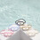 Schwimmbrille mit großem Rahmen, klare Sicht,-Rosa 5