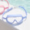 Schwimmbrille mit großem Rahmen, klare Sicht,-Rosa 6