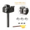 Shank Replaceable Blade Planing Bit Milling Cutter Insert-Style Spoilboard CNC Surfacing Router Bits for Wood 8mm 2
