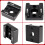 Cold Shoe Mount Adapter Cold Shoe Extender für Kamera Black 4