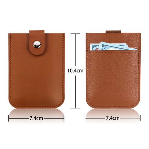 Kartenhalter, Mini-Geldbörse, 5 Kartenfächer Brown 1