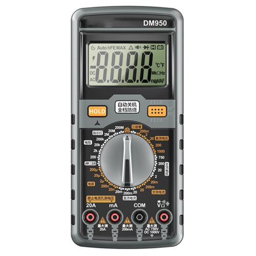 DM950 Digital Multimeter for Electricians:Voltage, Current, Resistance, and More 1