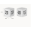 Cube-Timer mit LCD-Display White 5