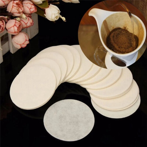Coffee Maker Replacement Professional Filters Paper Coffee Tea Tools Kitchen Tool 64mm 2