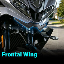 Motorcycle Aerodynamic Front Winglet Spoiler Beak Nose Extension Cover for Tiger Sport 800 2025 2026 Sport 660 2022-2026