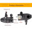 24V  Wire Feeder Light Duty MIG Wire Feeder Assembly Single Drive Roll Wire Feed Machine for Mig  Left 9