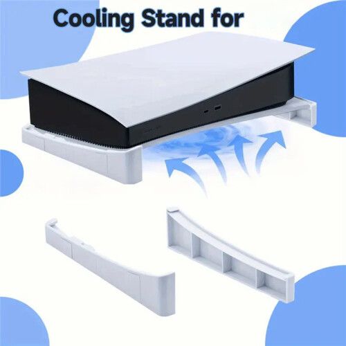 Horizontal Stand for PS5, Base Stand Accessories for  5 Disc & Digital Editions 2