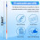 20 Pcs 0.7mm Tip Gel Silver Tone Ink Pen Refill Replacement 5