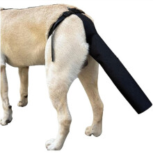 Dog Tail Protector Dog Tail Guard Dog Tail Cover for Wounds Dog Harness with Tail Guard Dog Tail Protector Sleeve Size M