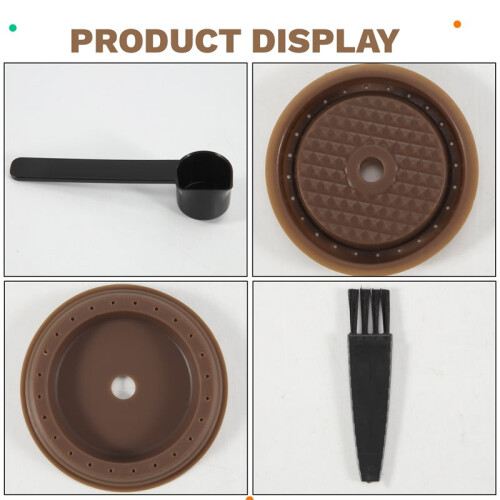 2PCS Reusable Cap for  Vertuo and VertuoLine Capsules Refillable and Compatible Silicone 1