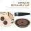 2PCS Reusable Cap for  Vertuo and VertuoLine Capsules Refillable and Compatible Silicone 6