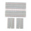 Solderless Breadboard Kit 2 Pcs 830 Tie Points + 2Pcs 400 Tie Points + 2 Set 65Pcs Flexible Breadboard Jumper Wires 8