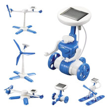 Set di Scienze Solari 6 In 1, Kit di Robot Educativi Fai da Te, Giocattoli Alimentati Dalla Luce, Forme di Assemblaggio Multiple