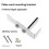 GPU Support Frame Adjustable GPU Brace Prevent Sagging Video Card Support Bracket for Chassis 12cm Fan Position White 9