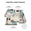 10X Tuya Z2M Water Immersion Sensor Zigbee3.0 Flood Water Leak Detector Alarm Security Water Leak Sensor 4