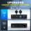 4 in 1 12V USB Panel+LED Voltmete &Dual USB Charger Socket Power&Cigarette Lighter Socket & Toogle  Panel 3
