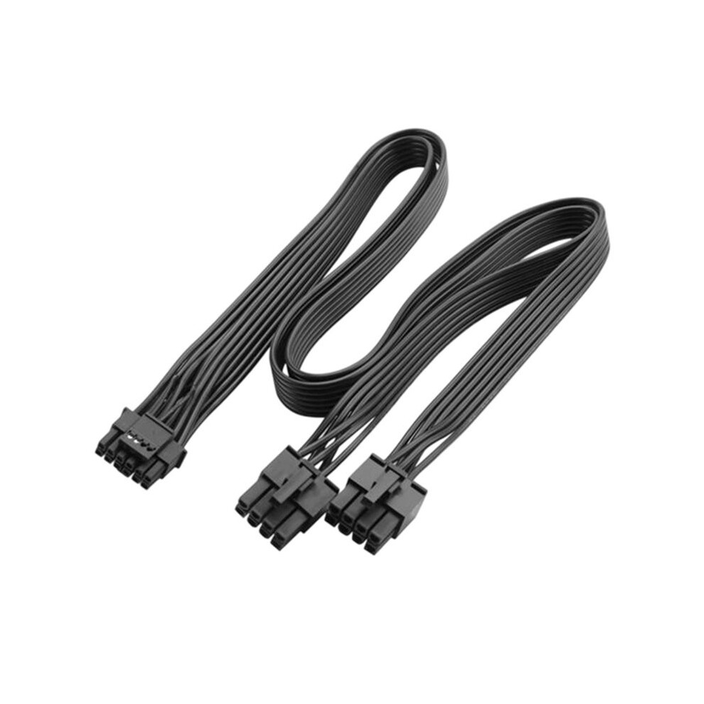 30Cm 16Awg Pcie 5.0 Card Adapter Cable Dual 8Pin To 16Pin Pcie5.0 12Vhpwr Cable For Rtx4000 Rtx4080 Rtx4090 4713658207191
