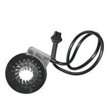 Sensor PAS para Bicicleta Elétrica KT-V12L com 6 Ímãs, Sensor de Assistência Ao Pedal, Sensores Hall Duplos e 12 Sinais B
