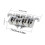 Quick Install Zinc Alloy Electric Bass Bridge Replacement 3 3