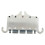 Quick Install Zinc Alloy Electric Bass Bridge Replacement 3 6