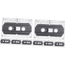 8 stuks lege cassettebandjes, doe-het-zelf, lege cassettebandjes, cassettebandjes, handwerkaccessoire