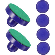 Polyester Fiber Table Hockey Bat Pad Hockey Pusher Pads Round Patches Hockey Parts