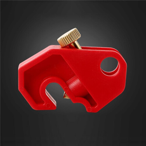 2X Circuit Breaker Lockout Device with Screw Circuit Safety Lock Universal Single and Multi Pole Breakers, Durable, Safe 2