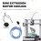 For  A1 A1  Extrusion Motor Cooling Kit,Silent Fan with Auto Start-Stop Function,3D Printer Parts 3