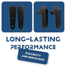 Frame Sliders Crash Protector Engine Protective Pad Cover for 650 KRT EDITION Z650 2025 2026 Black