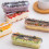 Rectangular Dessert Packaging Box for Soy Milk Cake and Mousse Black-Sticker 4