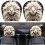 Housses de coussin de cou de voiture de luxe, 2 pièces,-Type B 4