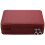2X Korean Style Jewelry Box Organizer Display Storage Leather Large  Mirror Multi-Function Red 3