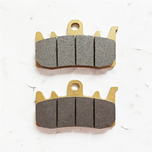 Vorder- und Hinterradbremsbeläge für  450SR 450SRS CF400-6 CF400-9 Einarmversion, Halbmetallisch 2