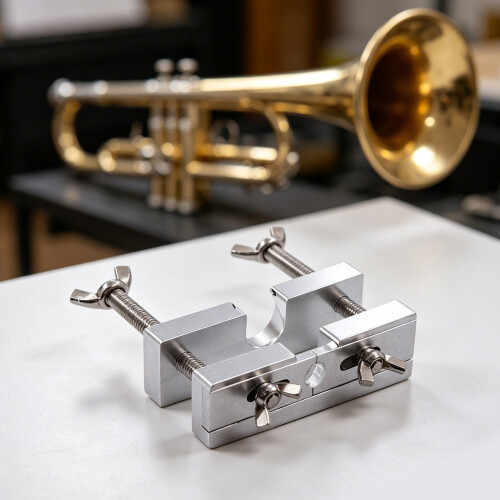 Outil professionnel d'extraction d'embout de Trombone, métal-Or 2