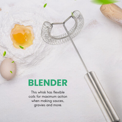 Sauce Master Whisk Stainless steel Manual egg beater 1
