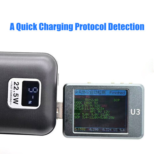 DIY Powerbank Case With Super Fast Charging Function-Black 1