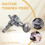 6pcs 6R Guitar Tuning Pegs Tuners Machine Heads for  Replacement 3