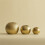 Elegant Round Ceramic Vase with Hammer Pattern for Home and Decor Gold 7