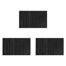 3X Non-Slip Faux Leather Headrest Protector for Recliner Chair,Headrest Cover for Furniture Slipcovers Cover Black