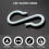 Maya  Plastic Punch Cup Bowl S Shaped Hooks 4 Pcs 2