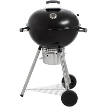 Holzkohlegrill - Little Balance - Kettle - Schwarz - 57 x 57 cm - Grillfläche 54 x 54 cm