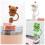 5Pcs Premium Silicone Straw Cover Caps - Animal Shaped 2